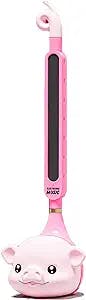 Donop Portable Electronic Musical Instrument Synthesizer (Regular Size，Pink Pig)