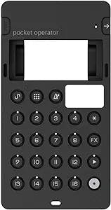 teenage engineering CA-X Silicone Pro-Case for all Pocket Operators PO-12, PO-14, PO-16, PO-20, PO-24, PO-28, PO-32, PO-33, and PO-35 (Black)