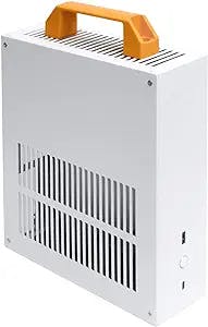 SGPC Itx Mini Case - New K29(Steel)/Applicable Integrated Graphics/2 Handles,Vented Panel - 1 Steel & 1 Acrylic Side Panels / 4.1L Small Itx Case