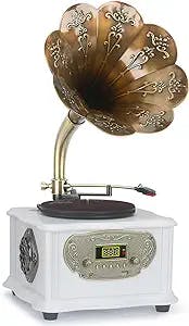 GDEAST Phonograph Turntable Wireless Speaker - A Retro Blast from the Past