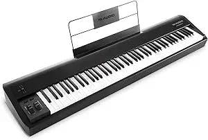 M-Audio Hammer 88 - USB MIDI Keyboard Controller with 88 Hammer Action Piano Style Keys Including A Studio Grade Recording Software Suite