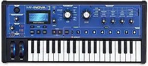 Novation MiniNova Analogue Modelling Compact 37 Mini-key Synth – Tough, compact, powerful mini-synth with pitch-correcting effect vocoder, 256 onboard sounds and five effects per voice layering