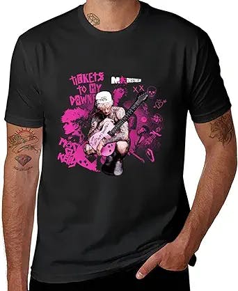 Shirt for Men Hip Hop Shirt Graphic Print T Shirts Crewneck Shirts Tees Top