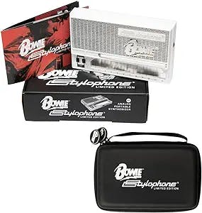 The Bowie Stylophone - Limited Edition Synthesizer AND Bowie Carry Case Bun