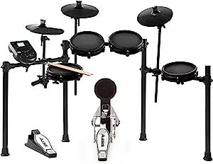 Rock Out Like a Pro with the Nitro Mesh Kit - Electronic Drums that Pack a 