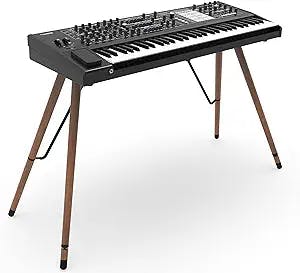 Arturia PolyBrute Noir Synthesizer and Wooden Legs Bundle