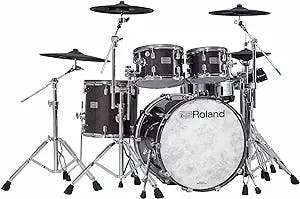 Roland VAD706GE V-Drums Acoustic Design Electronic Drum Set w/ 10" & 12" Toms, 14" Floor Tom, 22" Bass, 14" Digital Snare, 18" Digital Ride, 14" Digital Hi-hats, 2 x 16" Crash, & TD-50X Sound Module