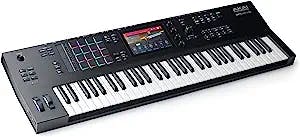 AKAI Professional MPC Key 61 - Standalone Music Production Synthesizer Keyboard with Touch Screen, 16 Drum Pads, 20+ Sound Engines, Semi Weighted Keys