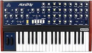 The Behringer MonoPoly 4-voice Analog Synthesizer Review: Bringing Back ’80