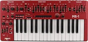 The Behringer MS-1-RD Analog Synthesizer: A Red Hot Addition to Your Music 