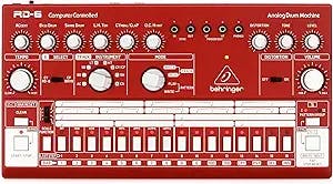 The Behringer RD-6 Analog Drum Machine - Red: A Beat Maker's Dream Come Tru
