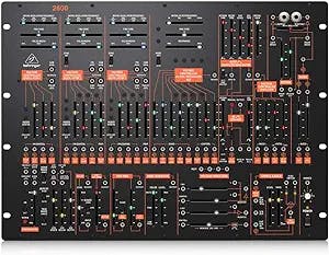 Behringer 2600 Semi-Modular Analog Synthesizer with 3 VCOs and Multi-Mode VCF in 8U Rack-Mount Format