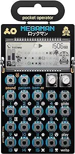 teenage engineering Pocket Operator PO-128 Mega Man Live Synthesizer and Sequencer in conjunction with Capcom