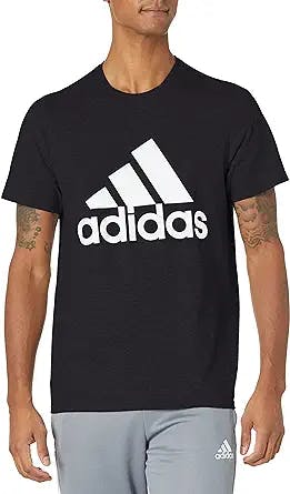 Get sporty in style with the adidas Men's Basic Badge Of Sport Tee!