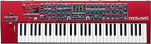 Nord USA, 61-Key Wave 2 4-Part Performance Synthesizer, with Virtual Analog Synthesis, Samples, FM and Wavetable
