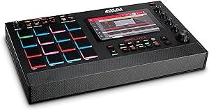 AKAI Professional MPC Live II – Professional Battery Powered Drum Machine and Sampler With Speakers, Beat Pads, Synth Engines and Touch Display