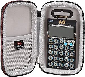 FBLFOBELI Hard Carrying Case Replacement for Teenage Engineering PO-14 Pocket Operator Sub Bass Synthesizer (Case Only)