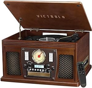 Get Ready to Rock Your Socks Off with the Victrola 8-in-1 Bluetooth Record 