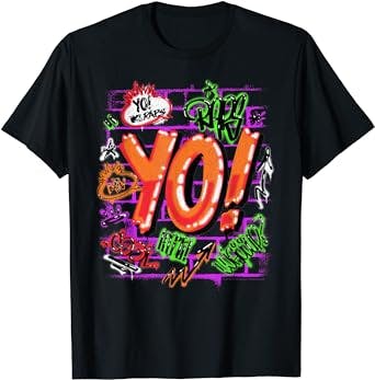 Yo! MTV Raps Your Wardrobe with Graffiti T-Shirt