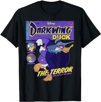 "Quacktastic! Darkwing Duck Tee Takes You Back to the '90s" 